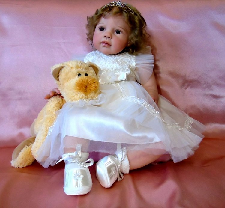 Моя добрая девочка Луиза — Куклы Реборн (Reborn): работы мастеров (фото 4)