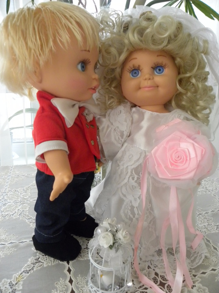 Ах, эта Свадьба, свадьба — Куклы Galoob Baby Face (Фейсинки): винтаж 90 (фото 7)