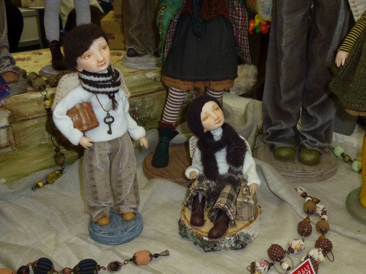 Весенний Бал Кукол на Тишинке: Куклы