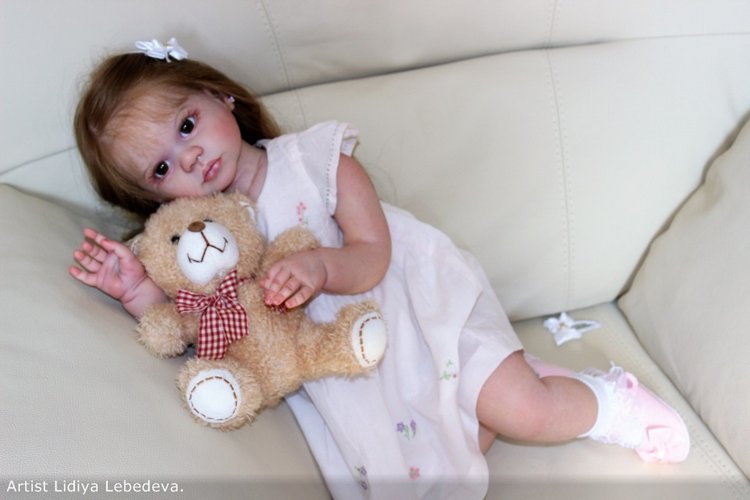 Кукла реборн Габриэлла — Куклы Реборн (Reborn): работы мастеров (фото 9)