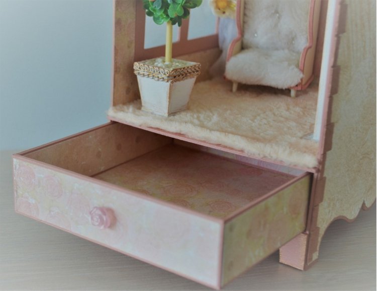 Ночник-шкатулка-румбокс Shabby Chic