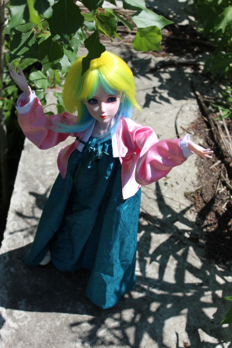 Яркое лето с Анжеликой - Кукла Звезда подиума. ООАК, 5-ый молд, 60 см