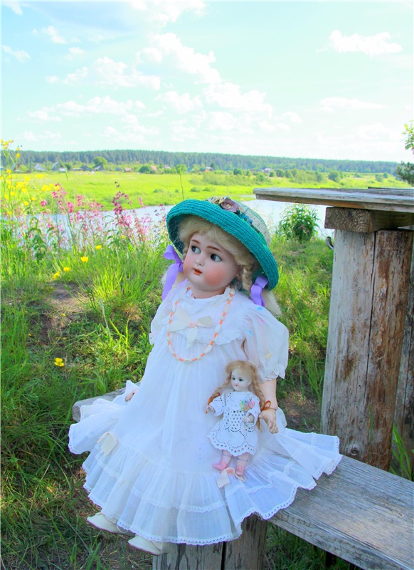 Нежный Июнь — Антикварные куклы Simon & Halbig (S&H): Симон Хальбиг (фото 7)