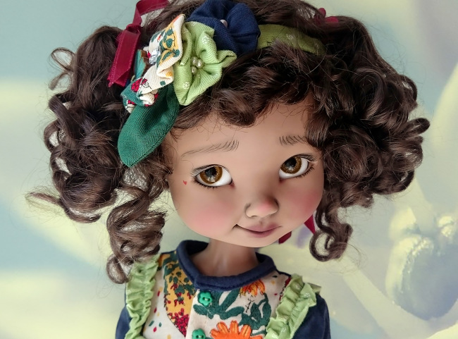 Большая скромница Тутти — Куклы Nikki Britt (Никки Бритт): авторские BJD (БЖД)