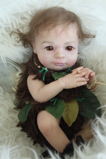 Лесной Эльфёныш,кукла-реборн Элины Кудрявцевой