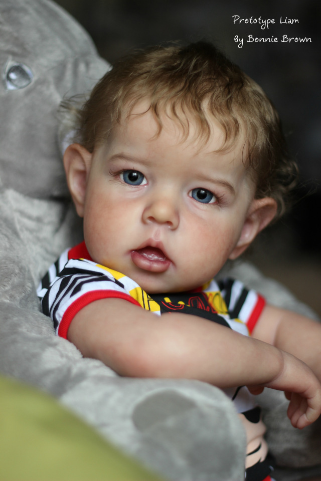 Лиам от Бонни Браун. Liam by Bonnie Brown. Кукла реборн Преображенской Светланы
