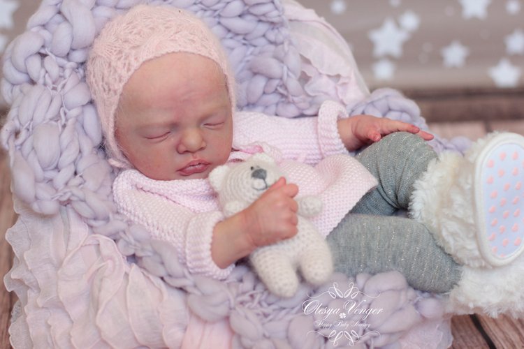 Моя Джульетта, мой котенок! Кукла реборн Олеси Венгер