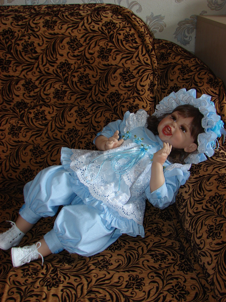 Одна из любимых кукол — Куклы Fayzah Spanos (Файзах Спанос): винил и фарфор (фото 10)