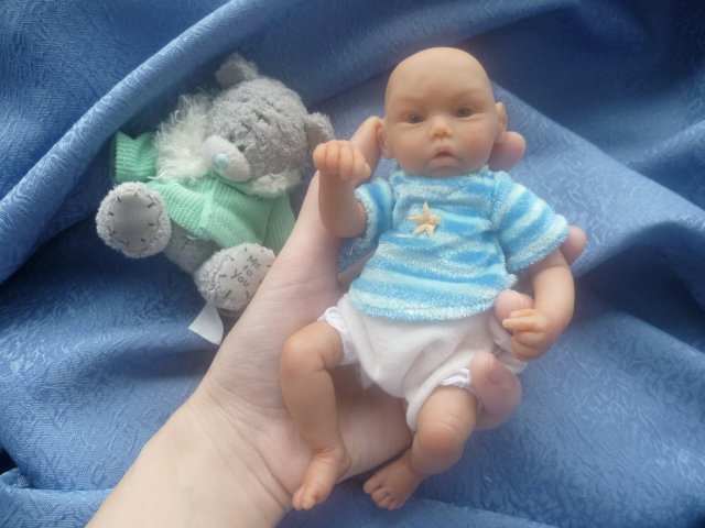 А у меня появился новый малыш! Кукла из ливингдолл - много фото