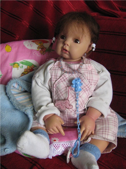 Леночка. Коллекционная кукла Lola от Мария Мишель (фото 8)