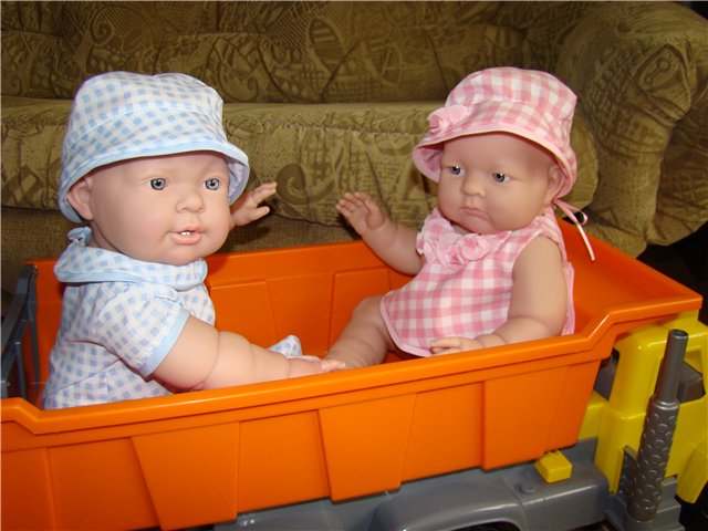 Сладкая парочка из летней коллекции. Испанские куклы Berenguer (фото 10)