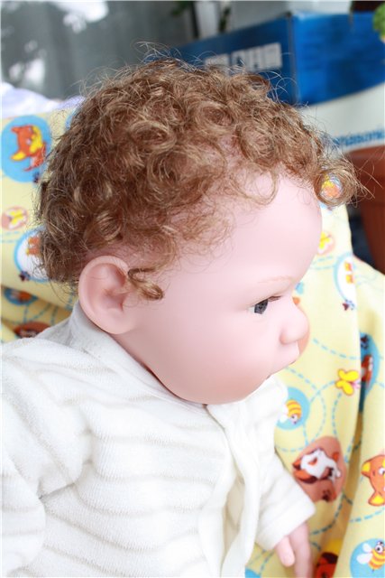 Приехала моя кудряшка Молли (Breath of Life Babies от Lee Middleton ) (фото 5)