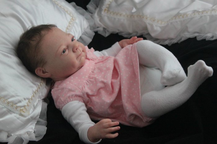 Девочка Ника. Куколка реборн Вишни Виктории