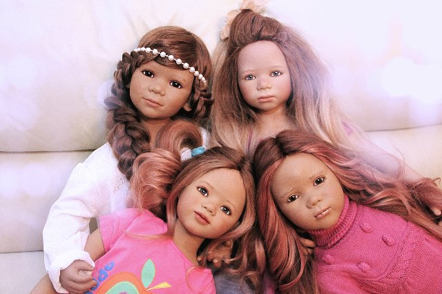 В нашем полку прибыло! Коллекционные куклы Annette Himstedt