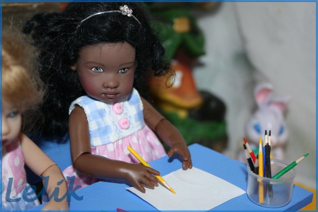 Пишем письмо деду морозу, или парта для девчонок