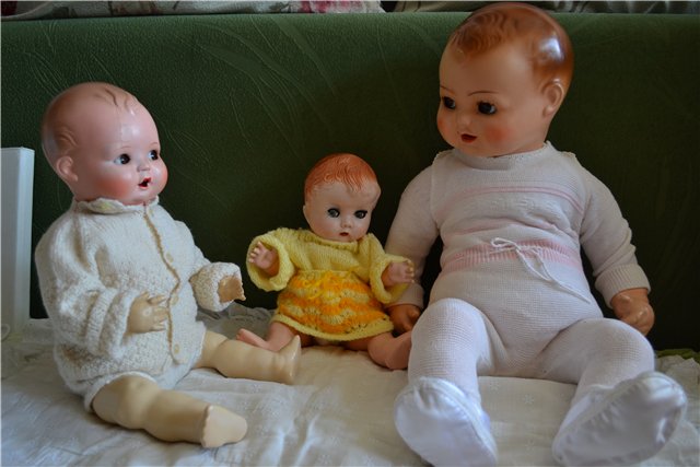 Мое винтажное счастье — Редкие антикварные куклы и реплики: воск