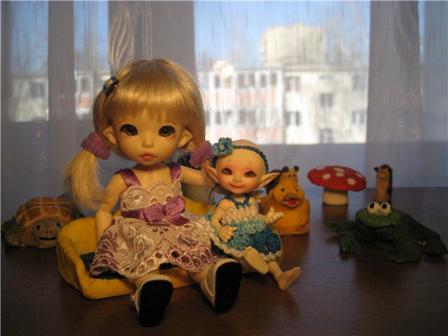 Поделки для дачи. Куклы БЖД - Пукифи Анте и реалпуки Пупу (фото 8)