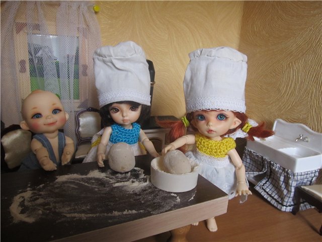 Малыши бжд готовятся к Пасхе (фото 6)