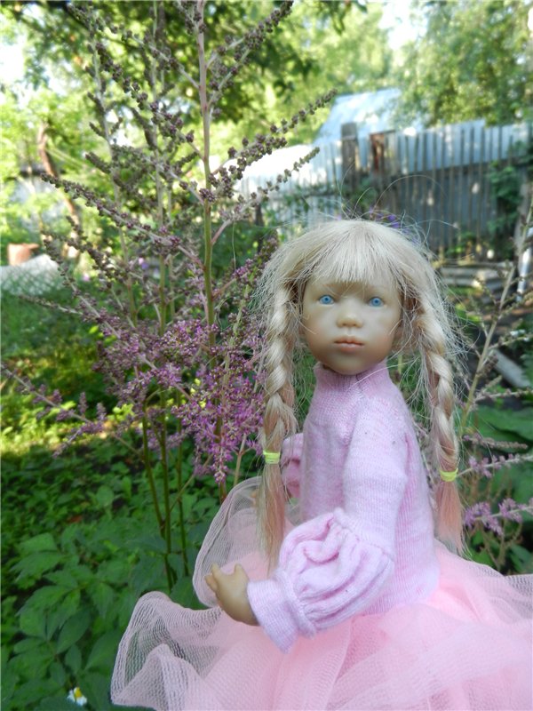 Цветочное настроение... Himmelschlusselchen от Annette Himstedt (фото 5)