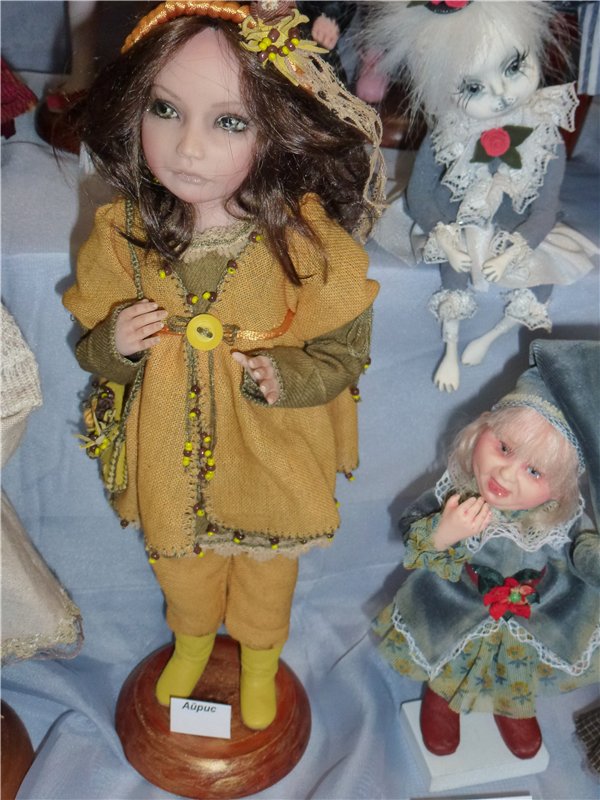Авторские куклы Елены Коноваловой. Полимерная глина (фото 10)