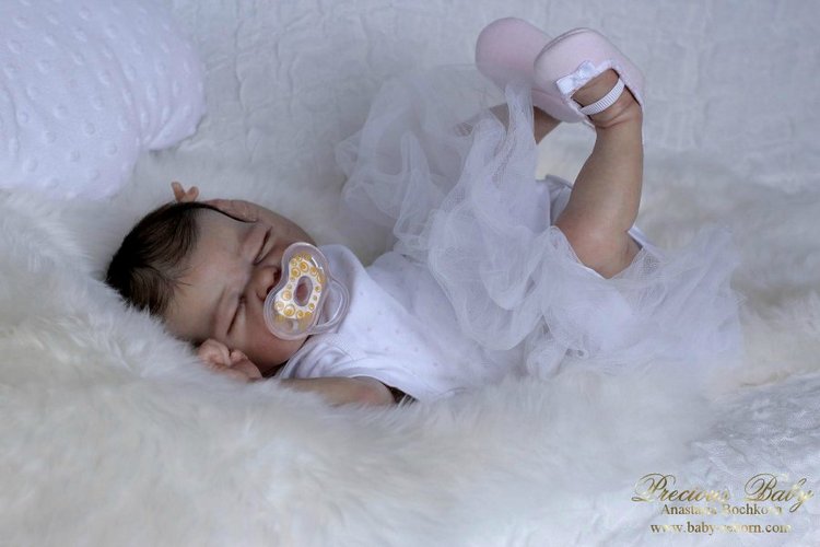 Малышка Квини. Кукла реборн Анастасии Бочковой