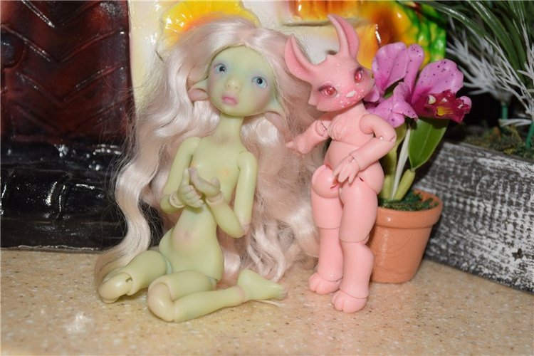 Распаковка сказочной лягушечки! BJTales Green Asrai От Лидии Снуль (фото 7)