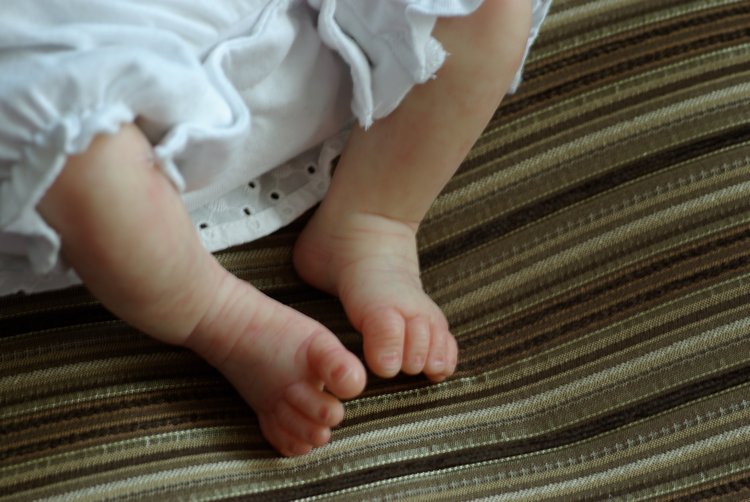 Маленькая кукла реборн Лия из молда ТиныКеви