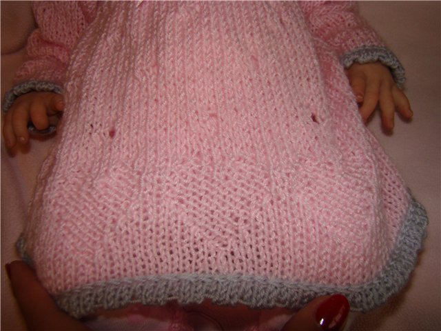 Сердечки для моей зайки.Вязанная одежда для кукол | Бэйбики Сердечки для моей зайки.Вязанная одежда для кукол (фото 6)