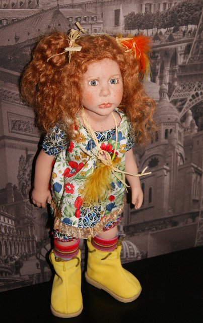 Коллекционная кукла Almalotte и компания - мои любимые рыжики Zwergnase