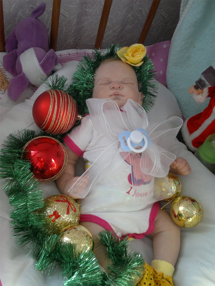 Моё солнышко, кукла реборн Вероничка, заходите в гости посмотрите на нас (фото 2)