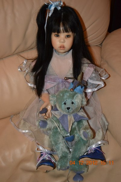 Топаз моей коллекции. Кукла Meeka от Сьюзан Крей (фото 4)