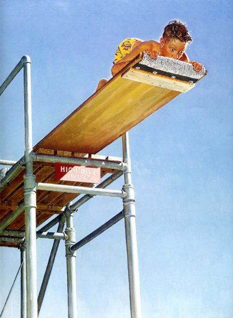 Марк Твен американской живописи. Лиричная и живая старая Америка Нормана Роквелла