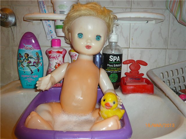 Винтажная Аленка - кукла СССР. Моя покупка с блошки