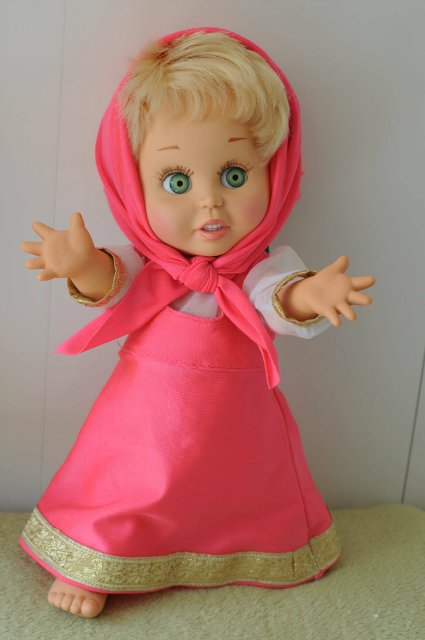 Galoob - Baby Face, часть 9. Сказка для дочки "Маша и медведь"