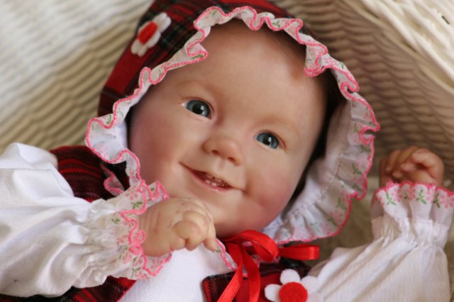 Мое солнышко - улыбашка реборн Эмили (фото 9)