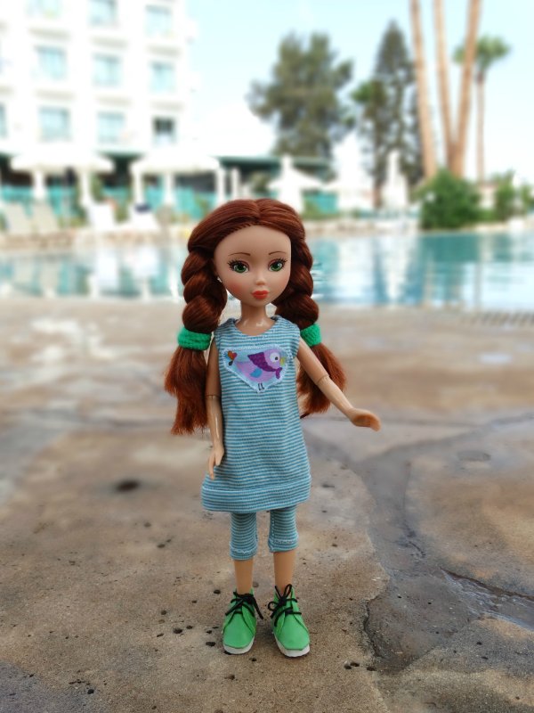 Варя на пляже — Российские куклы Весна (фото 3)