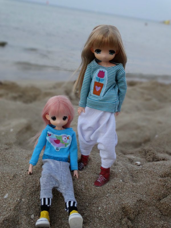 Девочки мамачап на Средиземном море (фото 3)