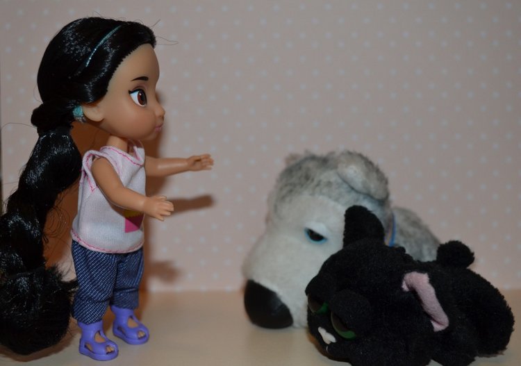 Мини дисней аниматорс Жасмин - игры перед сном (фото 4)