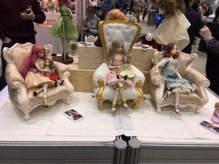 Москва "Гостиный двор" 2016 - Международная выставка "Искусство куклы" - мой взгляд