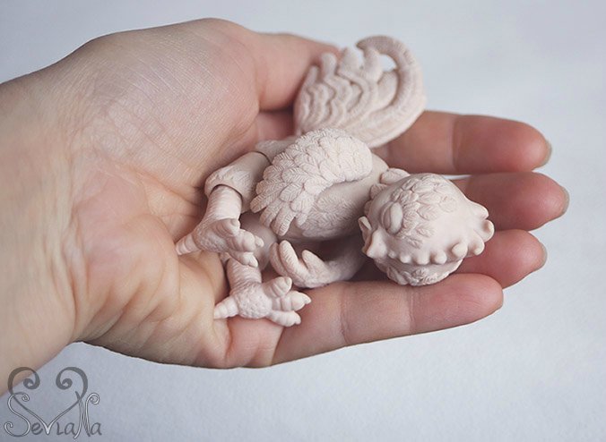 Авторская шарнирная кукла Петя-петушок из полиуретана от SeVlaNa (фото 3)