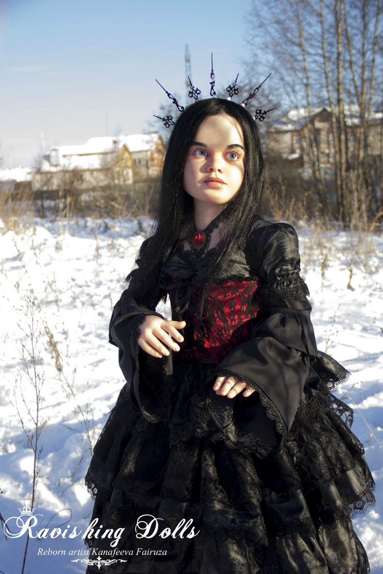 Готичная Габриэль. Gothic girl Mahafsoun