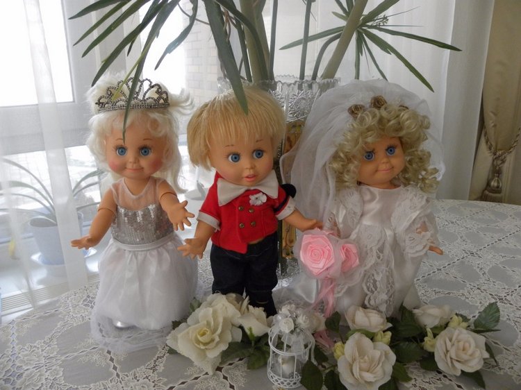 Ах, эта Свадьба, свадьба — Куклы Galoob Baby Face (Фейсинки): винтаж 90