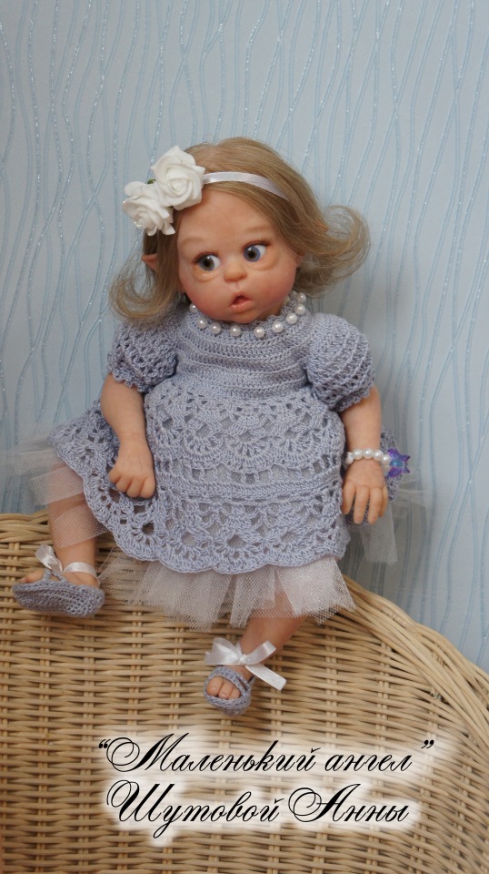 Цветочные эльфы. Кукла-реборн Шутовой Анны (фото 2)