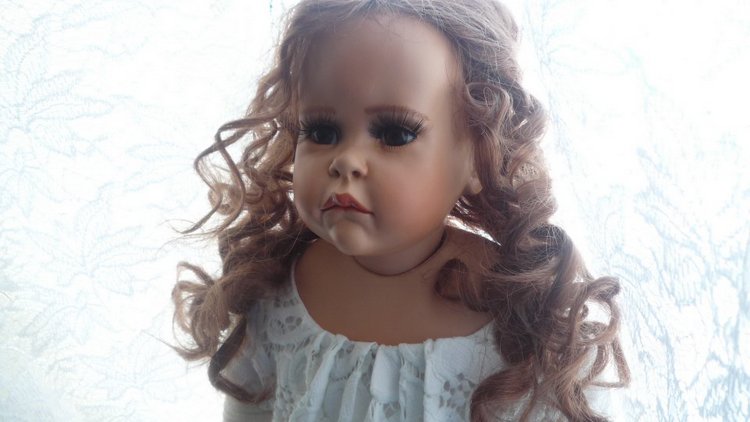Фарфоровая кукла от Hildegard Günzel | Бэйбики Фарфоровая кукла от Hildegard Günzel