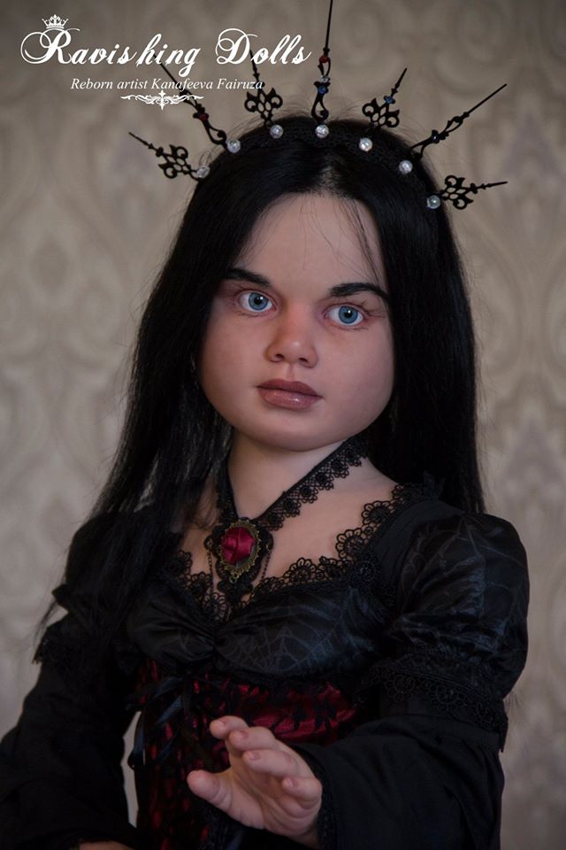 Готичная Габриэль. Gothic girl Mahafsoun