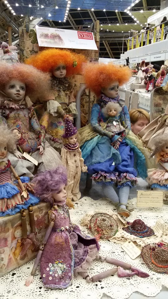 V Ежегодный Весенний Бал Авторских Кукол на Тишинке