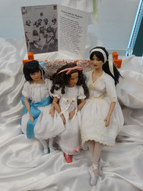 Peggy Turchette и ее любимая Анна Павлова в куклах Роберта Тоннера