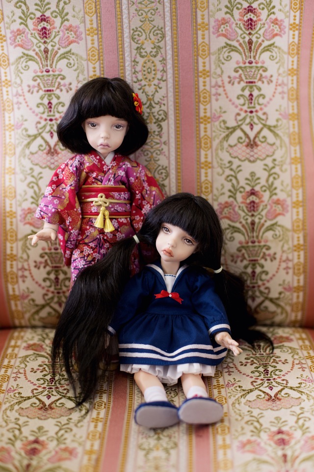 Харуки и Харуми позируют для вас, много фото