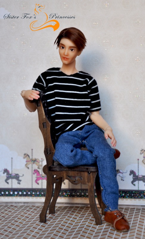 Полиуретановые парни 28 см от SisterFox. Авторская шарнирная кукла (фото 4)