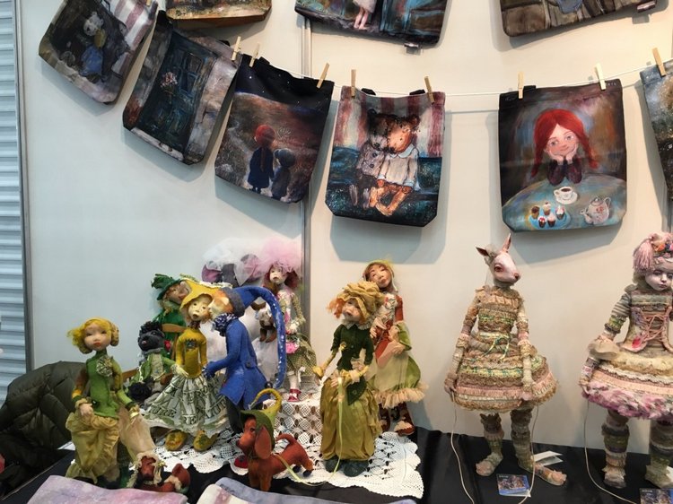 Выставка на Тишинке октябрь 2017 - очень много красоты!!! - часть3